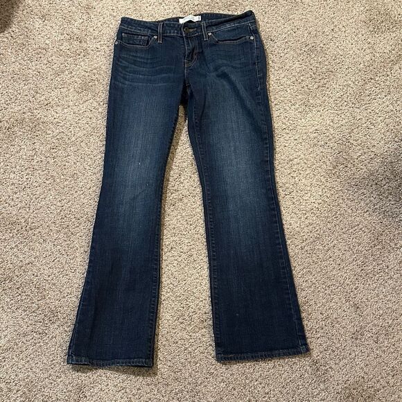 Levi's 545 Low Boot Cut Dark Blue Women's Jeans - Picture 1 of 5